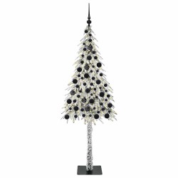 Sapin de Noël avec 300 LED Blanc 180 cm PE et Acier 546923546923