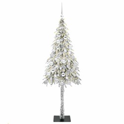 Sapin de Noël avec 300 LED Blanc 180 cm PE et Acier 546924546924