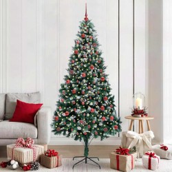 Sapin de Noël artificiel Vert 210 cm PVC, Acier et Plastique 546926546926