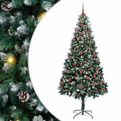 Sapin de Noël artificiel Vert 210 cm PVC, Acier et Plastique 546926546926