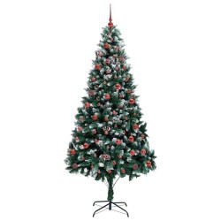 Sapin de Noël artificiel Vert 210 cm PVC, Acier et Plastique 546926546926