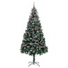 Sapin de Noël artificiel Vert 210 cm PVC, Acier et Plastique 546926546926