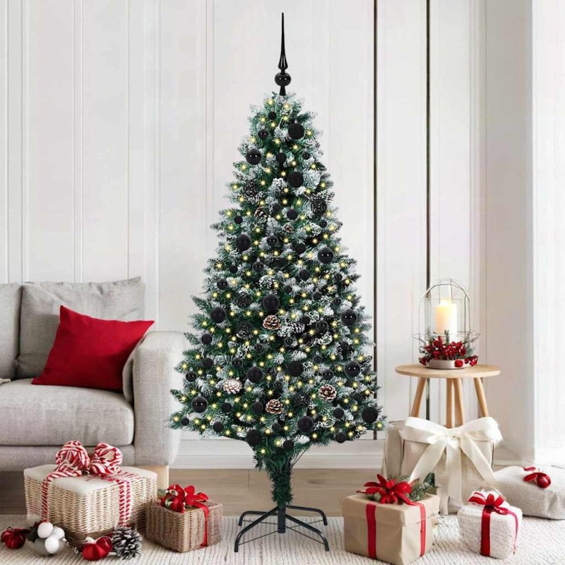Sapin de Noël artificiel Vert 180 cm PVC, Acier et Plastique 546928546928