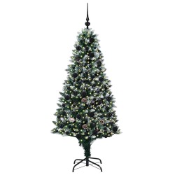 Sapin de Noël artificiel Vert 180 cm PVC, Acier et Plastique 546928546928