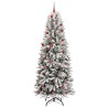 Sapin de Noël artificiel avec 300 LED avec support Blanc 210 cm 546930546930