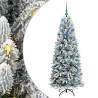 Sapin de Noël artificiel avec 300 LED avec support Blanc 180 cm 546933546933