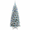 Sapin de Noël artificiel avec 300 LED avec support Blanc 180 cm 546933546933