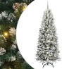 Sapin de Noël artificiel avec 300 LED avec support Blanc 210 cm 546934546934
