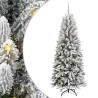 Sapin de Noël artificiel avec 300 LED avec support Blanc 210 cm 546937546937