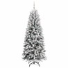Sapin de Noël artificiel avec 300 LED avec support Blanc 210 cm 546937546937