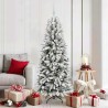 Sapin de Noël artificiel avec 300 LED avec support Blanc 180 cm 546938546938