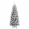 Sapin de Noël artificiel avec 300 LED avec support Blanc 180 cm 546938546938