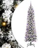 Sapin de Noël artificiel Blanc 240 cm PVC, métal et plastique 546939546939
