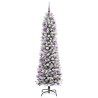 Sapin de Noël artificiel Blanc 240 cm PVC, métal et plastique 546939546939