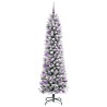 Sapin de Noël artificiel Blanc 240 cm PVC, métal et plastique 546939546939