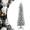 Sapin de Noël artificiel Blanc 240 cm PVC, métal et plastique 546940546940