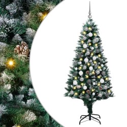 Sapin de Noël artificiel Vert 180 cm PVC, Acier et Plastique 546941546941