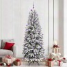 Sapin de Noël artificiel avec 300 LED avec support Blanc 240 cm 546943546943