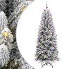 Sapin de Noël artificiel avec 300 LED avec support Blanc 240 cm 546943546943