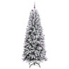 Sapin de Noël artificiel avec 300 LED avec support Blanc 240 cm 546943546943