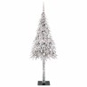 Sapin de Noël avec 300 LED Blanc 210 cm PE et Acier 546944546944
