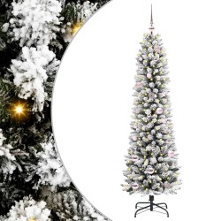 Sapin de Noël artificiel Blanc 150 cm PVC, métal et plastique 546946546946