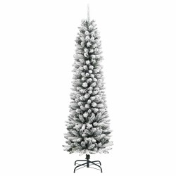 Sapin de Noël artificiel Blanc 150 cm PVC, métal et plastique 546946546946