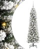 Sapin de Noël artificiel Blanc 150 cm PVC, métal et plastique 546947546947