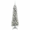 Sapin de Noël artificiel Blanc 150 cm PVC, métal et plastique 546947546947