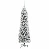 Sapin de Noël artificiel Blanc 150 cm PVC, métal et plastique 546947546947