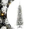 Sapin de Noël artificiel Blanc 150 cm PVC, métal et plastique 546949546949