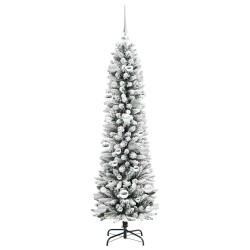 Sapin de Noël artificiel Blanc 150 cm PVC, métal et plastique 546949546949