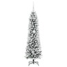 Sapin de Noël artificiel Blanc 150 cm PVC, métal et plastique 546949546949