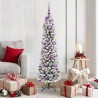 Sapin de Noël artificiel Blanc 150 cm PVC, métal et plastique 546950546950