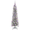 Sapin de Noël artificiel Blanc 150 cm PVC, métal et plastique 546950546950