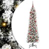 Sapin de Noël artificiel Blanc 150 cm PVC, métal et plastique 546953546953