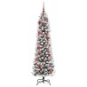 Sapin de Noël artificiel Blanc 150 cm PVC, métal et plastique 546953546953