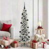 Sapin de Noël artificiel Blanc 150 cm PVC, métal et plastique 546956546956