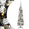 Sapin de Noël artificiel Blanc 120 cm PVC, métal et plastique 546958546958