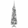 Sapin de Noël artificiel Blanc 120 cm PVC, métal et plastique 546958546958