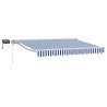 Cadre de store manuel avec LEDs Bleu et Blanc 2,5 x 2 m 546960546960