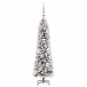 Sapin de Noël artificiel Blanc 120 cm PVC, métal et plastique 546972546972