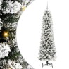 Sapin de Noël artificiel Blanc 180 cm PVC, métal et plastique 546973546973