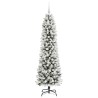 Sapin de Noël artificiel Blanc 180 cm PVC, métal et plastique 546973546973