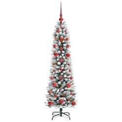 Sapin de Noël artificiel Blanc 120 cm PVC, métal et plastique 546974546974