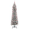 Sapin de Noël artificiel Blanc 210 cm PVC, métal et plastique 546976546976