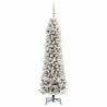 Sapin de Noël artificiel Blanc 180 cm PVC, métal et plastique 546977546977