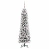 Sapin de Noël artificiel Blanc 180 cm PVC, métal et plastique 546977546977