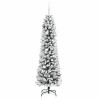 Sapin de Noël artificiel Blanc 180 cm PVC, métal et plastique 546978546978