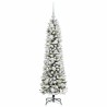 Sapin de Noël artificiel Blanc 120 cm PVC, métal et plastique 546979546979
